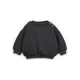 Play Up - Sweatshirt Algodão Orgânico Preta