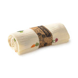 Oli & Carol - Paninho de musselina para bebé com estampa de frutas e legumes