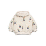 Play Up - Casaco com Capuz de Malha Estampado