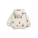 Play Up - Casaco com Capuz de Malha Estampado