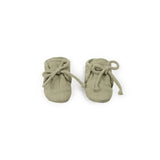 Play Up sapatos de tecido verde, botinhas com atacadores. Marca Play Up