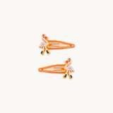 TinyCottons - Pack dos clips de pelo Flamingo